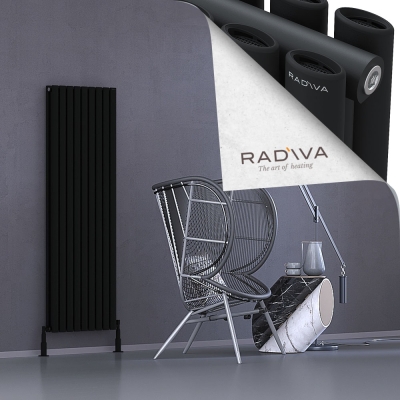 Radiva - Tano Alüminyum Radyatör 1600x514 Siyah