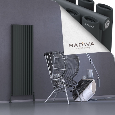 Radiva - Tano Alüminyum Radyatör 1600x572 Koyu Antrasit - 500