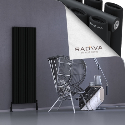 Radiva - Tano Alüminyum Radyatör 1600x572 Siyah