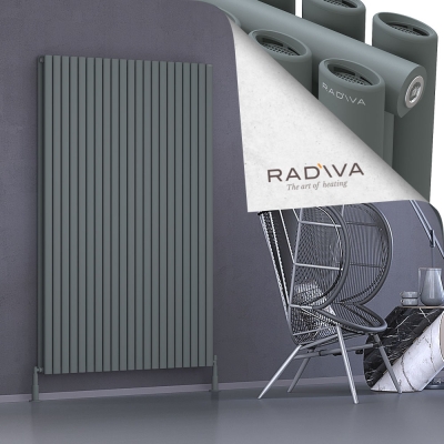 Radiva - Tano Alüminyum Radyatör 1800x1210 Antrasit - 500