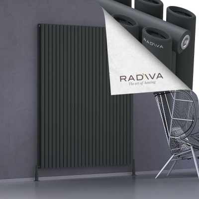 Radiva - Tano Alüminyum Radyatör 1800x1500 Koyu Antrasit (1)