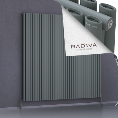 Radiva - Tano Alüminyum Radyatör 1800x2138 Antrasit