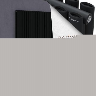 Radiva - Tano Alüminyum Radyatör 1800x2196 Siyah