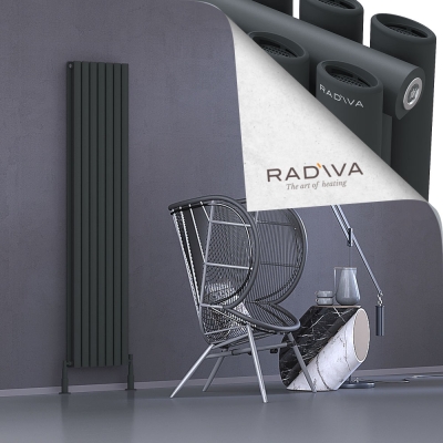 Radiva - Tano Alüminyum Radyatör 1800x398 Koyu Antrasit (1)