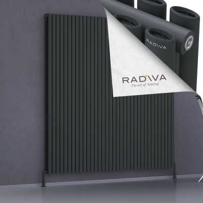Radiva - Tano Alüminyum Radyatör 1900x2022 Koyu Antrasit