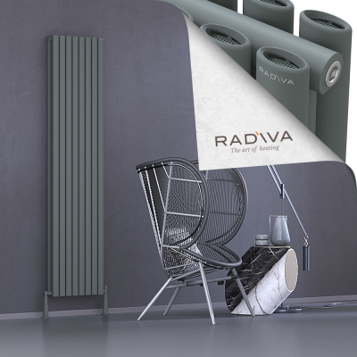 Radiva - Tano Alüminyum Radyatör 1900x456 Antrasit (1)