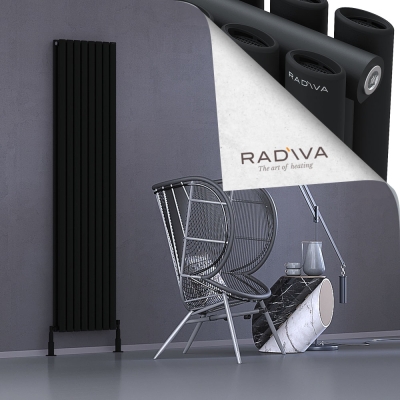 Radiva - Tano Alüminyum Radyatör 1900x456 Siyah