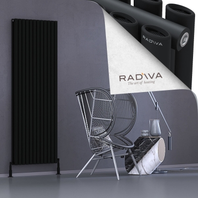 Radiva - Tano Alüminyum Radyatör 1900x688 Siyah