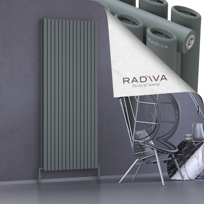 Radiva - Tano Alüminyum Radyatör 1900x862 Antrasit