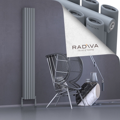 Radiva - Tano Alüminyum Radyatör 2000x282 Gri (1)