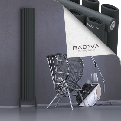 Radiva - Tano Alüminyum Radyatör 2000x340 Koyu Antrasit (1)