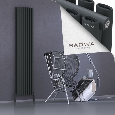 Radiva - Tano Alüminyum Radyatör 2000x456 Koyu Antrasit