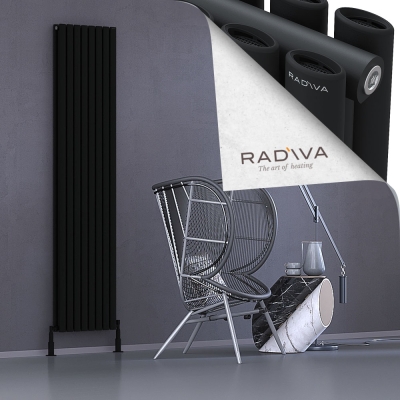Radiva - Tano Alüminyum Radyatör 2000x456 Siyah