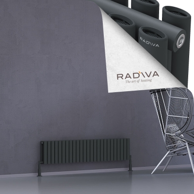 Radiva - Tano Alüminyum Radyatör 300x1442 Koyu Antrasit