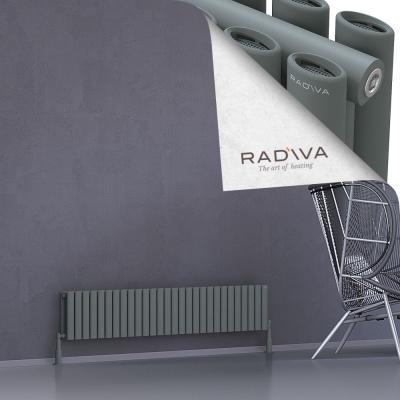 Radiva - Tano Alüminyum Radyatör 300x1616 Antrasit