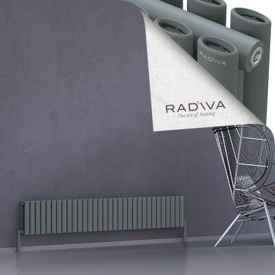 Radiva - Tano Alüminyum Radyatör 300x1848 Antrasit - 500