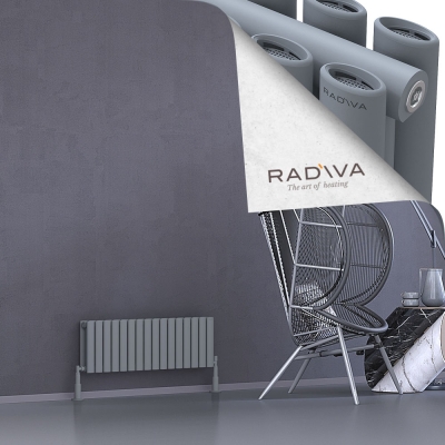 Radiva - Tano Alüminyum Radyatör 300x920 Gri (1)