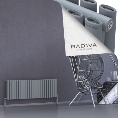 Radiva - Tano Alüminyum Radyatör 400x1326 Gri