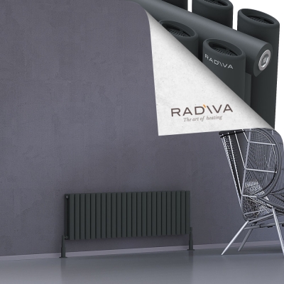 Radiva - Tano Alüminyum Radyatör 400x1384 Koyu Antrasit (1)