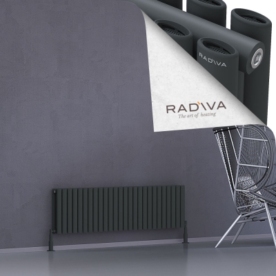 Radiva - Tano Alüminyum Radyatör 400x1500 Koyu Antrasit (1)