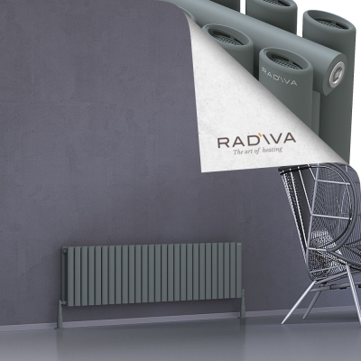 Radiva - Tano Alüminyum Radyatör 400x1558 Antrasit