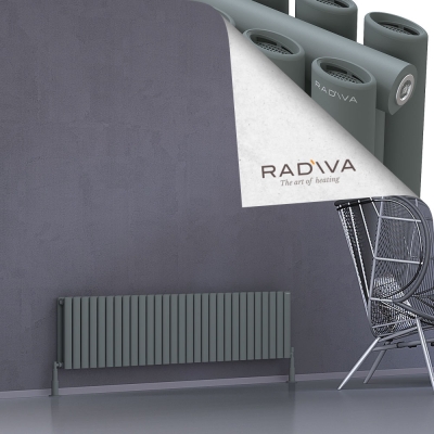 Radiva - Tano Alüminyum Radyatör 400x1674 Antrasit