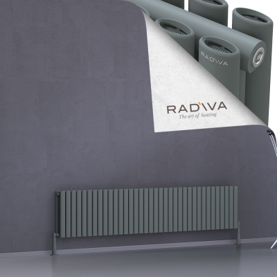 Radiva - Tano Alüminyum Radyatör 400x2080 Antrasit (1)