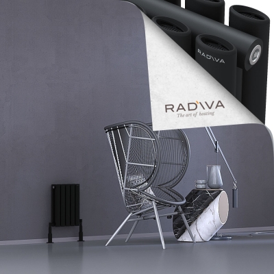 Radiva - Tano Alüminyum Radyatör 400x282 Siyah (1)