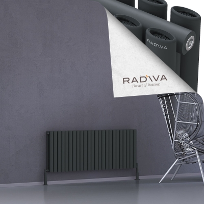 Radiva - Tano Alüminyum Radyatör 500x1384 Koyu Antrasit (1)