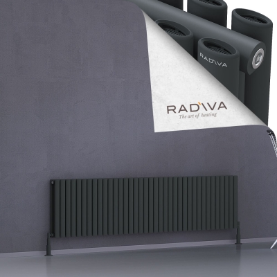 Radiva - Tano Alüminyum Radyatör 500x2138 Koyu Antrasit