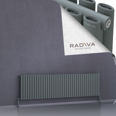 Radiva - Tano Alüminyum Radyatör 500x2196 Antrasit