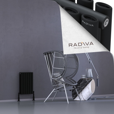 Radiva - Tano Alüminyum Radyatör 500x340 Siyah