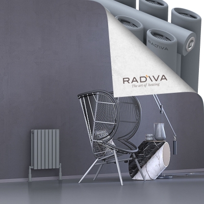 Radiva - Tano Alüminyum Radyatör 500x398 Gri - 500