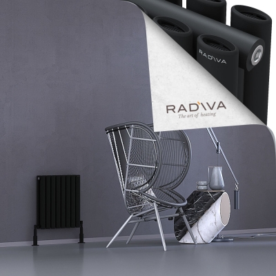 Radiva - Tano Alüminyum Radyatör 500x456 Siyah
