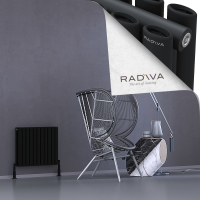 Radiva - Tano Alüminyum Radyatör 500x630 Siyah
