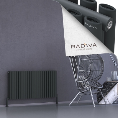 Radiva - Tano Alüminyum Radyatör 600x1268 Koyu Antrasit (1)