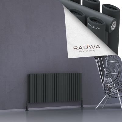 Radiva - Tano Alüminyum Radyatör 600x1384 Koyu Antrasit (1)