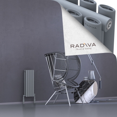Radiva - Tano Alüminyum Radyatör 600x224 Gri (1)