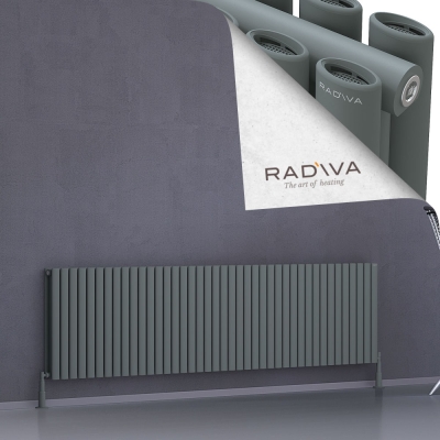 Radiva - Tano Alüminyum Radyatör 600x2370 Antrasit