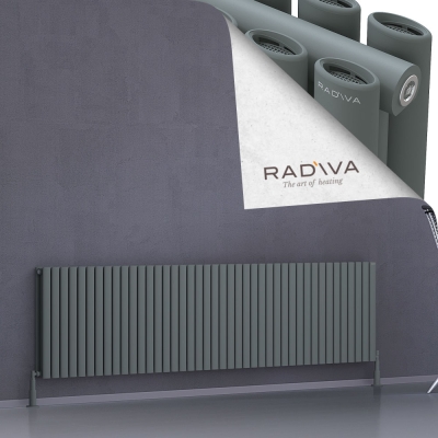 Radiva - Tano Alüminyum Radyatör 600x2428 Antrasit (1)