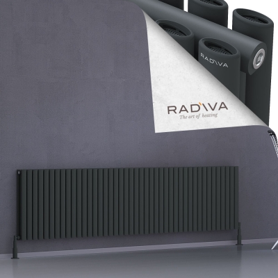 Radiva - Tano Alüminyum Radyatör 600x2486 Koyu Antrasit (1)