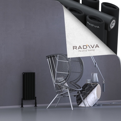Radiva - Tano Alüminyum Radyatör 600x282 Siyah (1)
