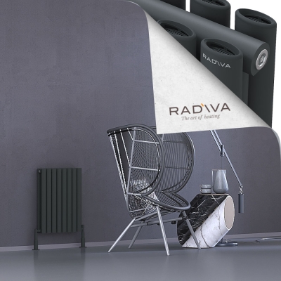 Radiva - Tano Alüminyum Radyatör 600x456 Koyu Antrasit