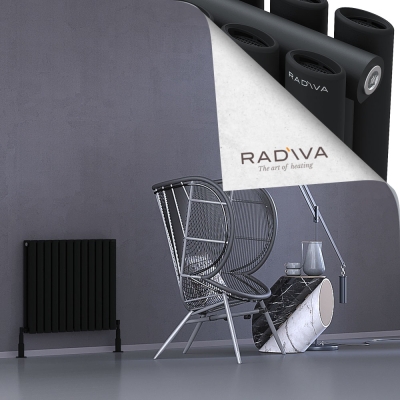 Radiva - Tano Alüminyum Radyatör 600x688 Siyah (1)