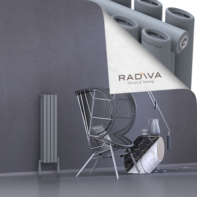 Radiva - Tano Alüminyum Radyatör 900x224 Gri (1)