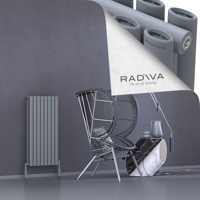 Radiva - Tano Alüminyum Radyatör 900x456 Gri (1)