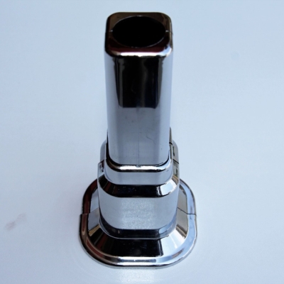 Radiva - Tekli Kare Radyatör Boru Gizleme Kılıfı Kilitli Krom