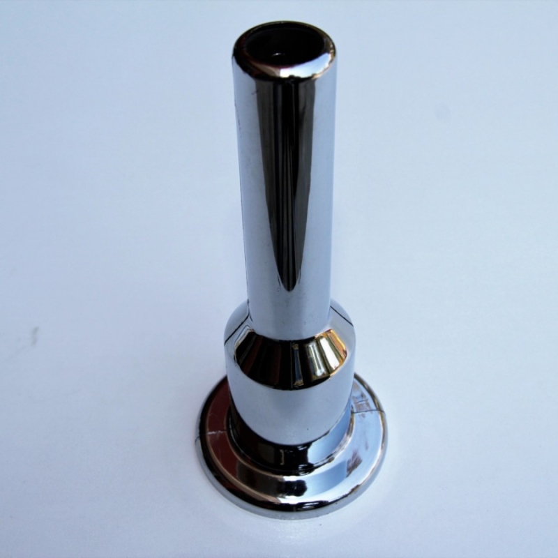 Tekli Radyatör Boru Gizleme Kılıfı 2 Parçalı Geçmeli Plastik Krom 160mm - 6BGRPGT000160K1P