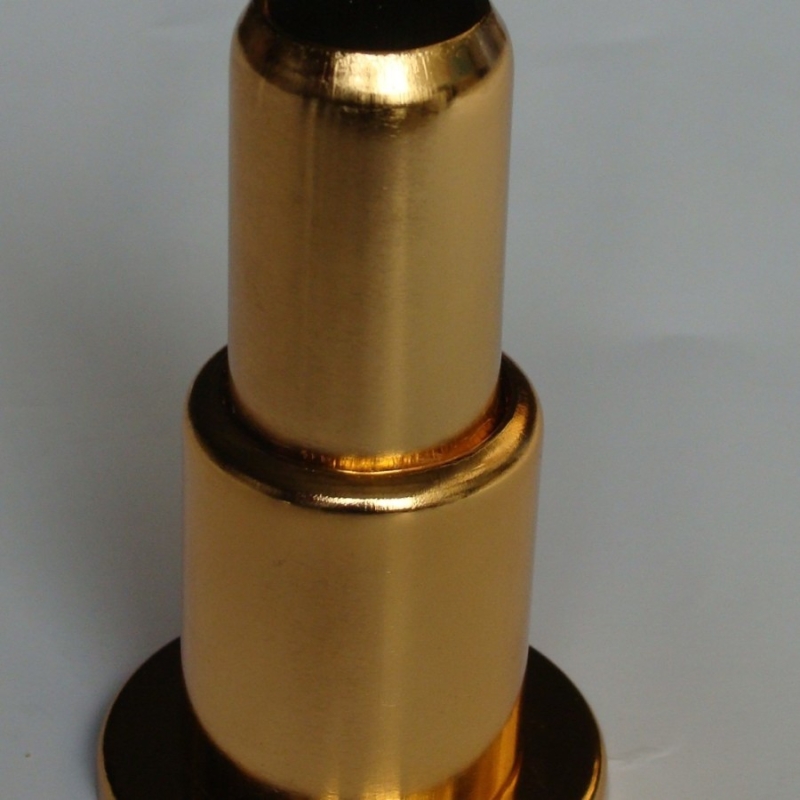 Tekli Radyatör Boru Gizleme Kılıfı Yaylı Altın Renkli - 6BGRAYT055100K2P