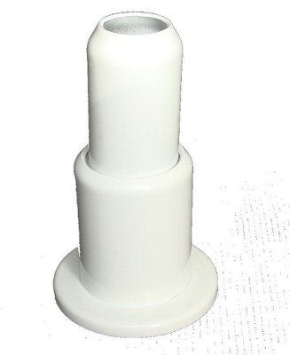 Radiva - Tekli Radyatör Boru Gizleme Kılıfı Yaylı Beyaz - 299